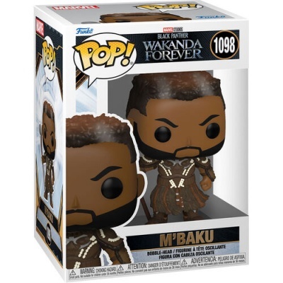 Figura POP  #1098 Black Panther Wakanda Forever M Baku