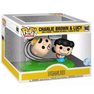 Figura POP #1662 Moments Snoopy Charlie Brown & Lucy Exclusive
