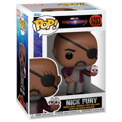 Figura POP #1253 Marvel The MarvelS Nick Fury