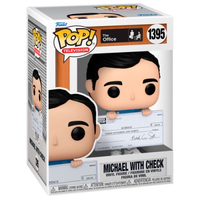 Figura POP #1395 The Office Michael with Check