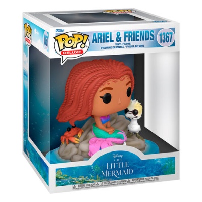 Figura POP #1367 Deluxe Disney  Ariel & Friends