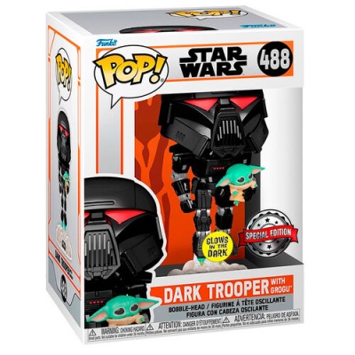 Figura POP #488 Star Wars Dark Trooper Exclusive