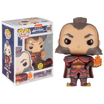 Funko POP! #1001 Almirante Zhao Com Bola De Fogo (Exc) - Avatar Glow in the Dark Funko POP! #1001 Almirante Zhao Com Bola De Fogo (Exc) - Avatar Glow in the Dark