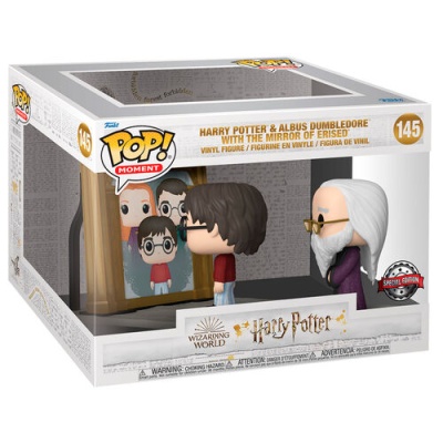 Figura POP #145 Moment Harry Potter - Harry Potter & Albus Dumbledore the Mirror of Erised Exclusive