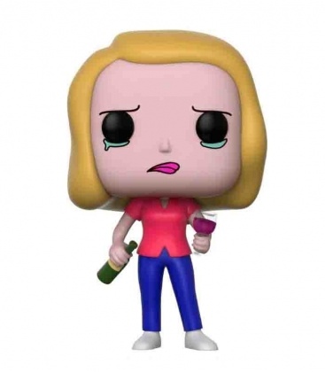 Funko POP! #301 Beth With Wine Glass Serie 3 - Rick And Morty Funko POP! #301 Beth With Wine Glass Serie 3 - Rick And Morty