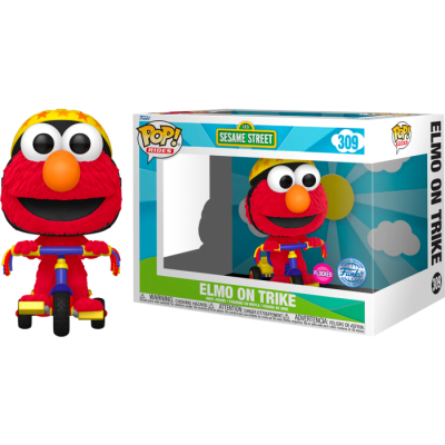 Figura POP #309 Rider Sesamo Street Elmo on Trike Exclusive