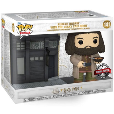 Figura POP #141 Harry Potter Diagon Alley Rubeus Hagrid The Leaky Cauldron Exclusive
