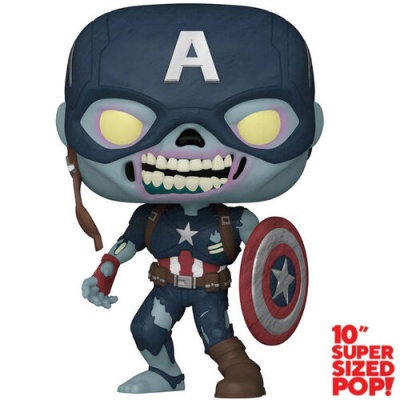 Figura POP #949 Marvel What If Zombie Captain America Exclusive 25cm Figura POP #949 Marvel What If Zombie Captain America Exclusive 25cm