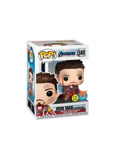 Funko POP! #580 Metallic (Exc) I Am Iron Man Endgame - Marvel