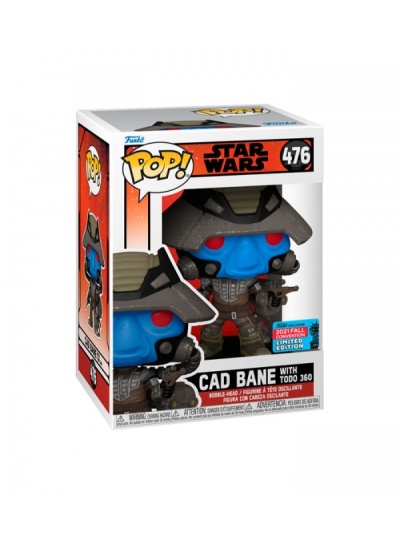 Funko POP! #476 Cad Bane W/ Todo (NYCC/Fall Con.) Star Wars