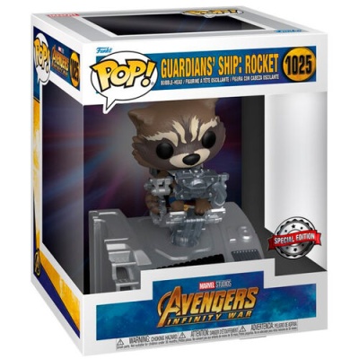 Figura POP Deluxe Marvel Guardians Ship Rocket Exclusive