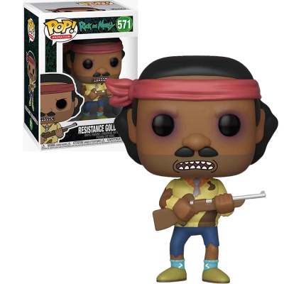 Figura Funko Pop #571 Ricky e Morty Resistance Goldendold