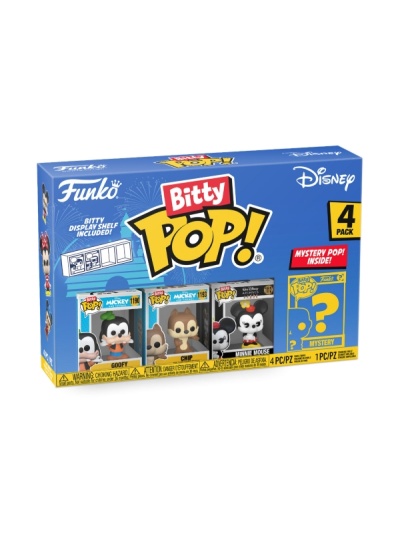 Funko Bitty POP Goofy 4 Figuras - Disney