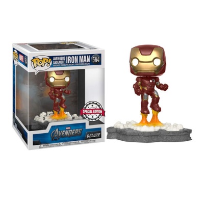 Figura POP #584 Marvel Avengers Iron Man Assemble Exclusive