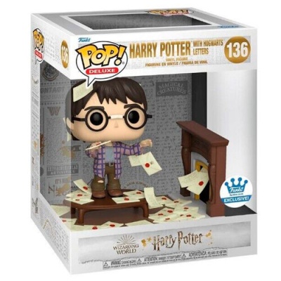 Figura POP #136 Deluxe Harry Potter Anniversary Harry Potter with Hogwarts Letters Exclusive