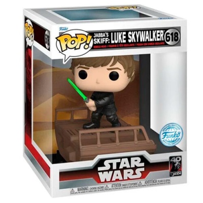 Figura POP #618 Deluxe Star Wars Luke Skywalker Exclusive