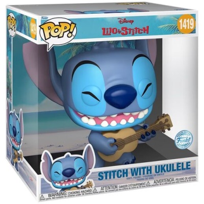 Figura POP #1419 Disney Stitch Ukelele Exclusive 25cm