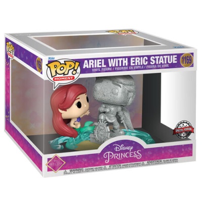 Figura POP #1169 Disney Ultimate Princess Ariel & Statue Eric Exclusive Figura POP #1169 Disney Ultimate Princess Ariel & Statue Eric Exclusive