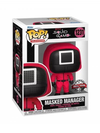 Funko POP! #1231  Squid Game Masked Manager (Exc)