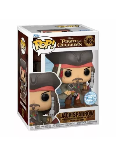 Funko Pop!  #1482 Vinyl Jack Sparrow - Piratas das Caraíbas