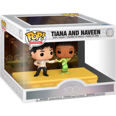 Figura POP #1322 Disney 100th Anniversary Tiana & Naveen