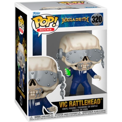 Figura POP #320 Megadeth Vic Rattlehead