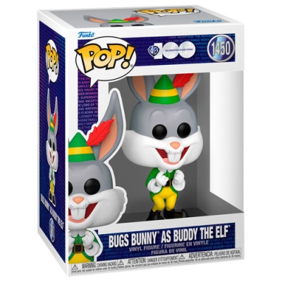 Figura POP #1450 Warner Bros 100th Anniversary Bugs Bunny As Buddy The Elf Figura POP #1450 Warner Bros 100th Anniversary Bugs Bunny As Buddy The Elf