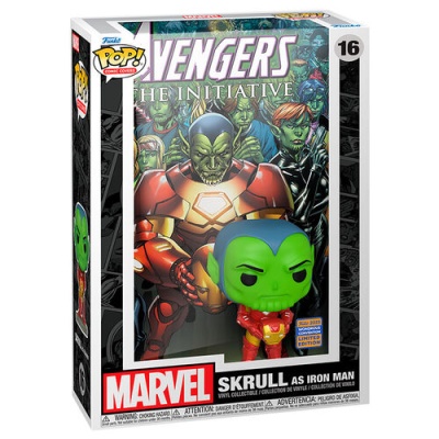 Figura POP #16 Album Marvel Avengers Skrull as Iron Man Exclusive Figura POP #16 Album Marvel Avengers Skrull as Iron Man Exclusive