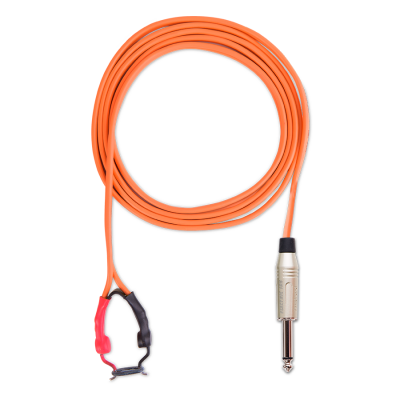 Cabo Clip Cord Tradicional Electric Ink – Laranja