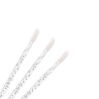 Pincel para labios- micropigmentação – preto 50un