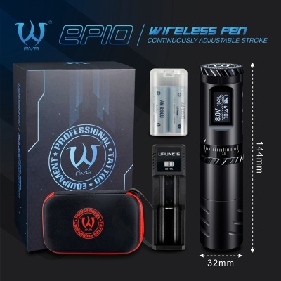 MAQUINA PEN WIRELESS EP10 BLACK