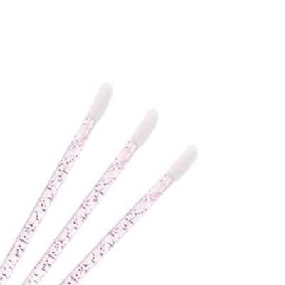 Pincel para lábios- micropigmentação – rosa 50un