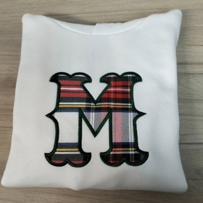 Sweat com Capuz Bordada