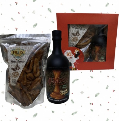 Pack Natal Licor Al-Mansur Caramelo Salgado + Fuzis