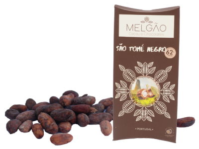 Tablete 100g Chocolate São Tomé Negro 62%