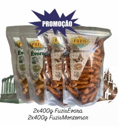 Promoçao 2 x 400g Fuzis Evora  + 2 x 400g Fuzis Montemor