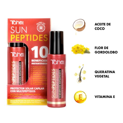 Tahe Pacote de Peptídeos Solares + Shampoo Solar Sensitive Botanic