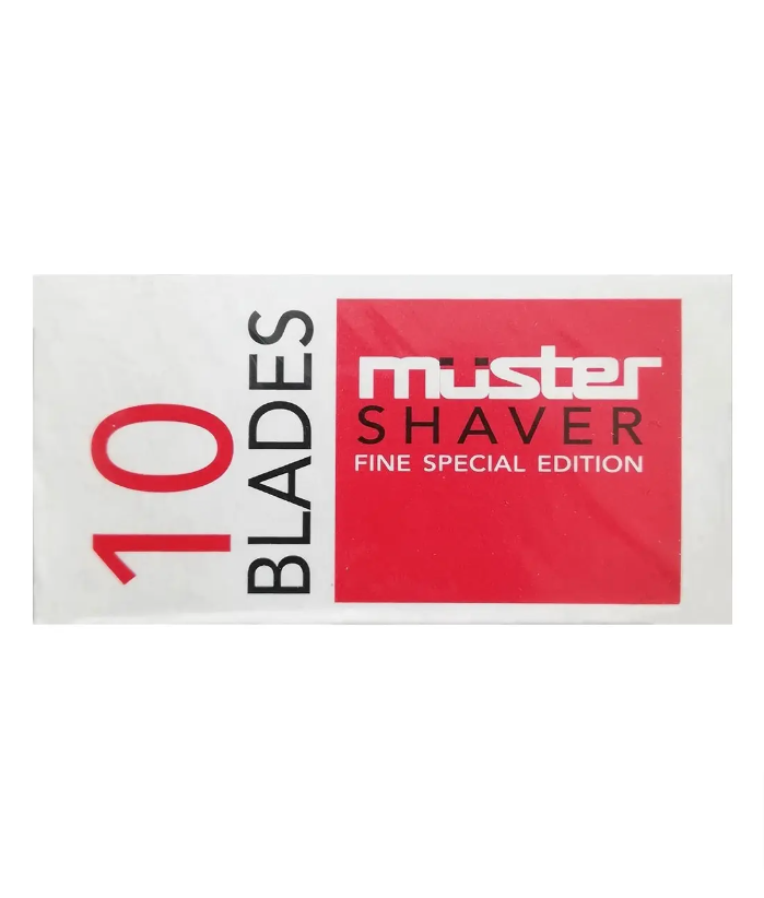 Muster - Shaver Platinum Double Edge Razor Blades