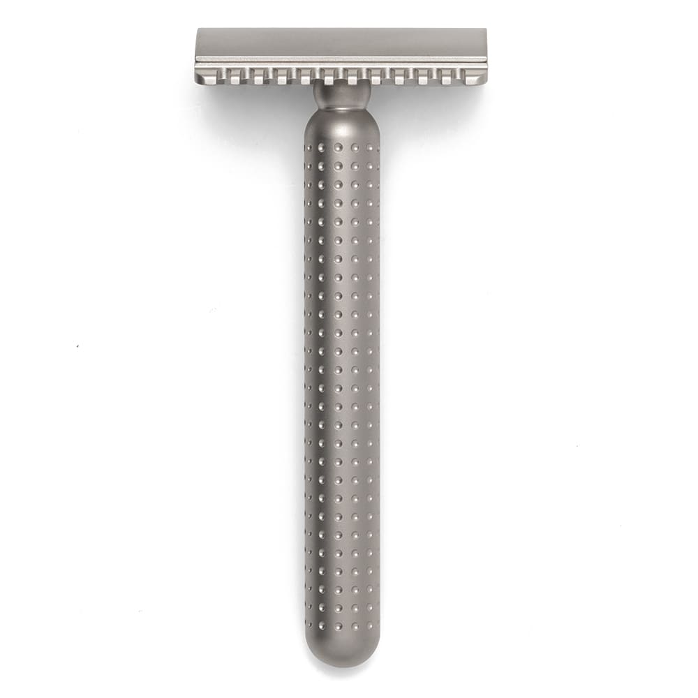 Tatara Masamune Razor Closed/Open Comb Stainless Steel Matte