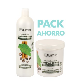 Tahe Pacote Shampoo + Máscara com Cafeína e Quinina