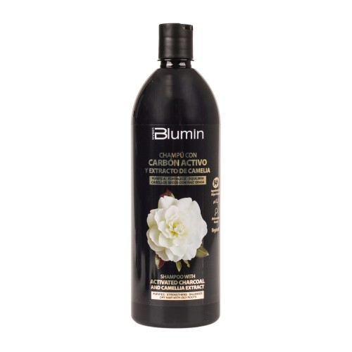 Blumin Shampoo com Carvão Ativo e Extrato de Camélia Blumin