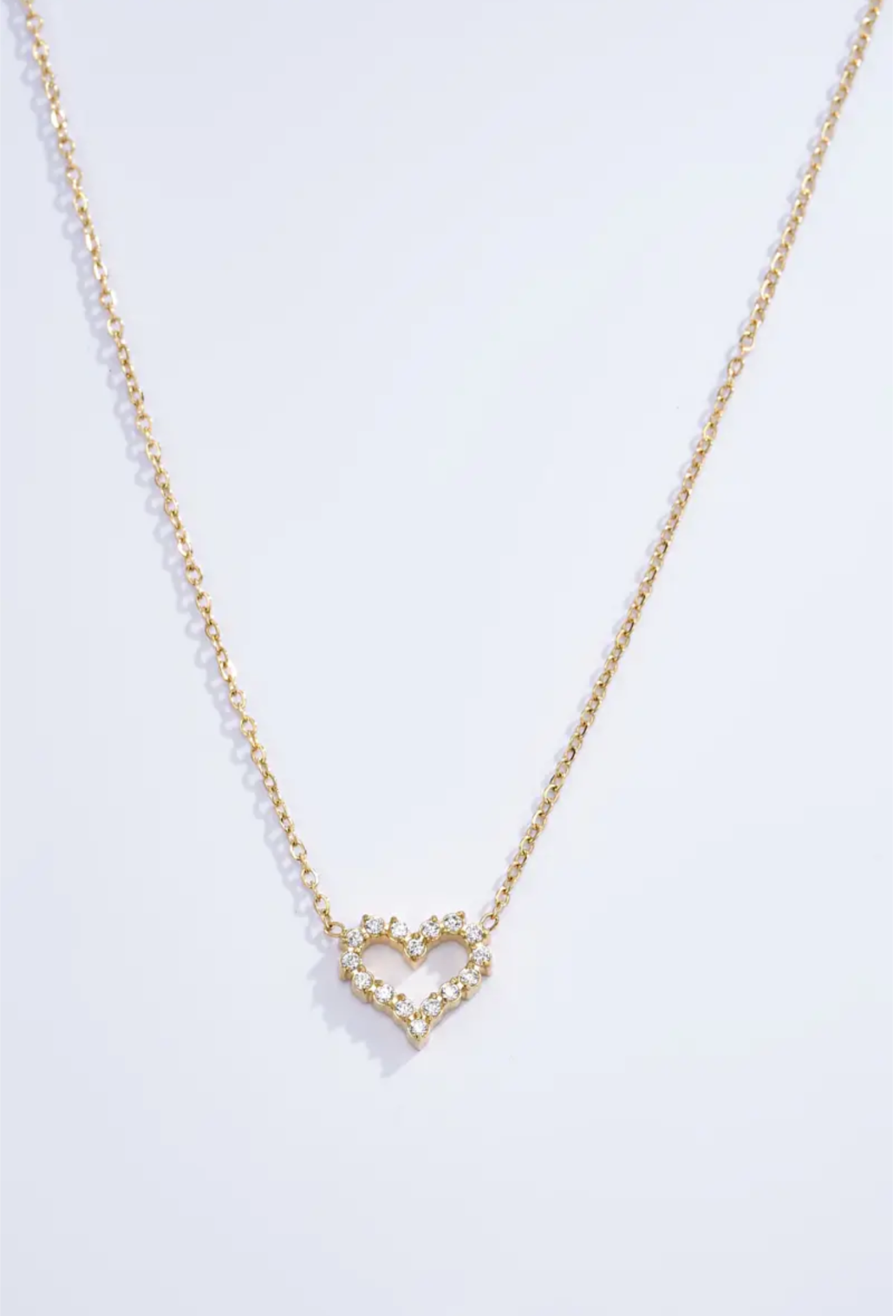 Heart of Elegance Necklace Stainless Steel