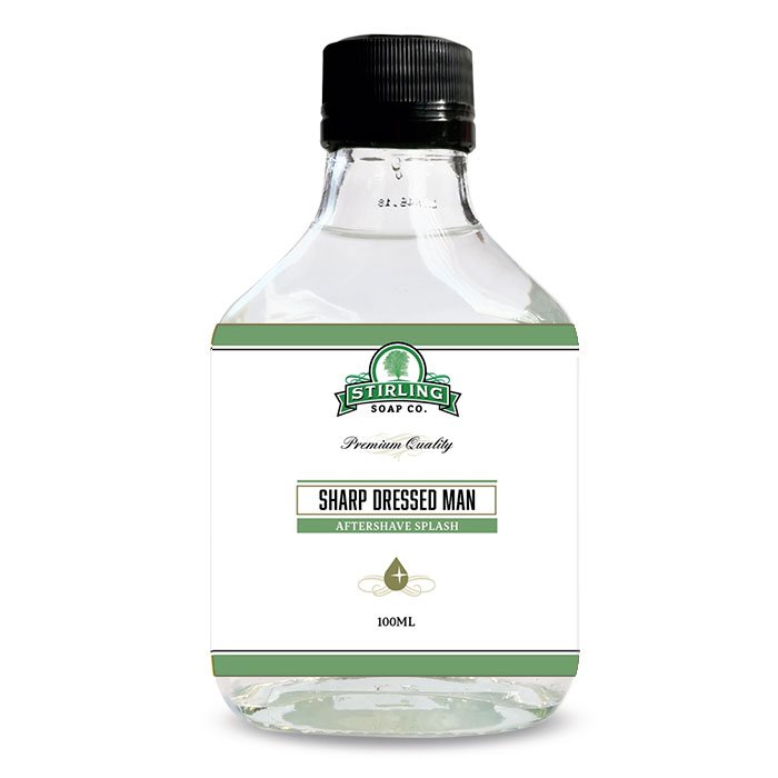 Stirling Soap Company aftershave sharp dressed man 100ml Stirling Soap Company aftershave sharp dressed man 100ml