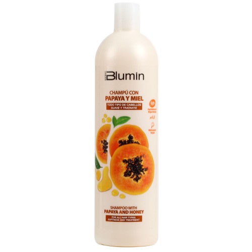 Blumin Shampoo Reparador de Papaya e Mel