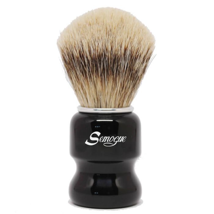 Semogue Torga-C5 Texugo Silvertip (Jet Black)