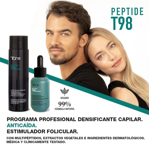 Tahe Programa anti-queda: Concentrado 50 ml + Champô Peptídeo T98