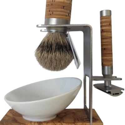 Amrum Plus Shaving Brush/Razor Holder