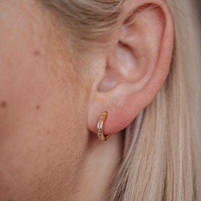 Feli Whisper Hoops 18K Gold Vermeil