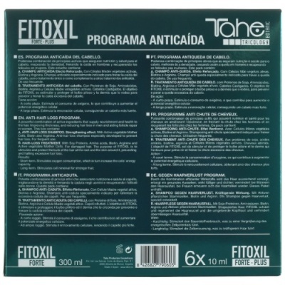 Tahe Pack Forte Plus (champô + Tratamento) Fitoxil