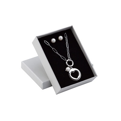 Conjunto Colar+Brincos em Aço